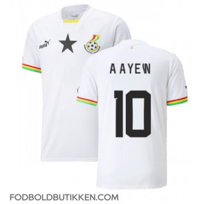 Ghana Andre Ayew #10 Hjemmebanetrøje VM 2022 Kortærmet